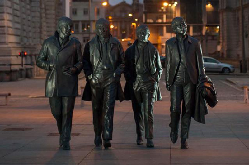 Bronze Statue of The Beatles