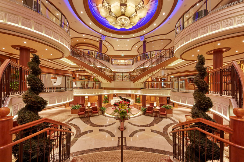 Cunard's Queen Elizabeth Grand Lobby