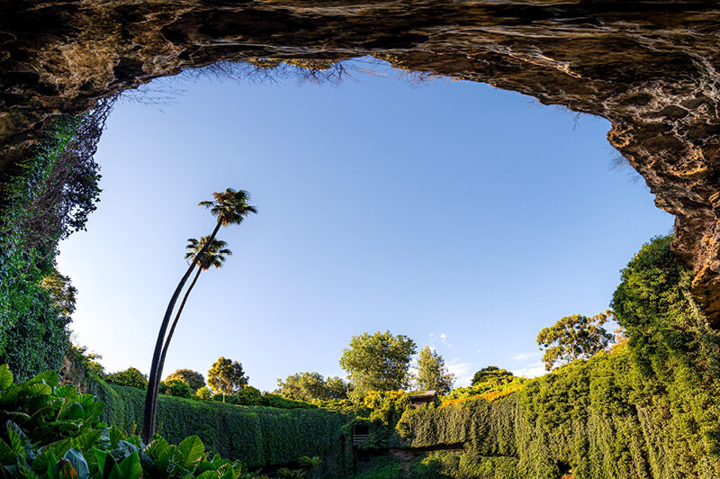 Umpherston Sinkhole - also known as the Sunken Garden.