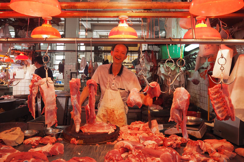 Meat section, Red Market