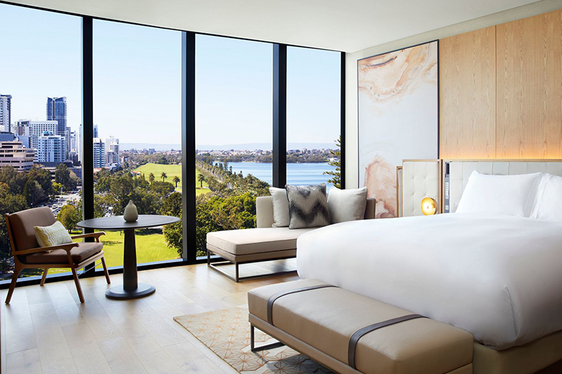 Deluxe King Room, Ritz-Carlton Perth