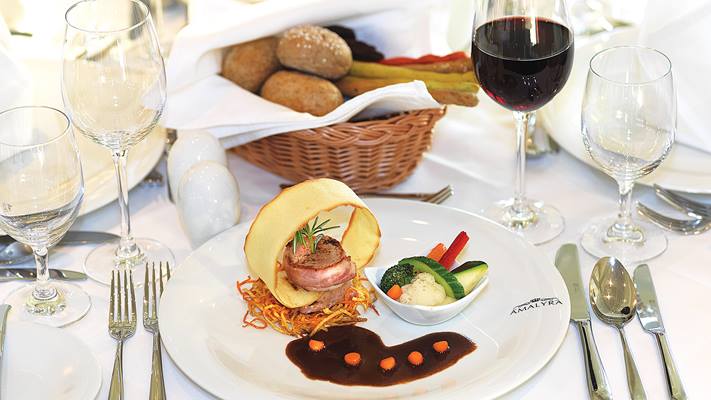 Enjoy gourmet flavours aboard your cruise ship everyday.  