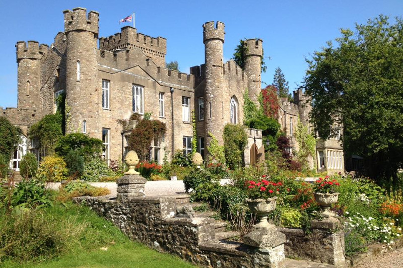 Picturesque Augill Castle in Cumbria