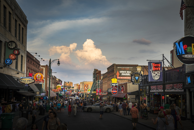 Memphis Tennessee Beale Street