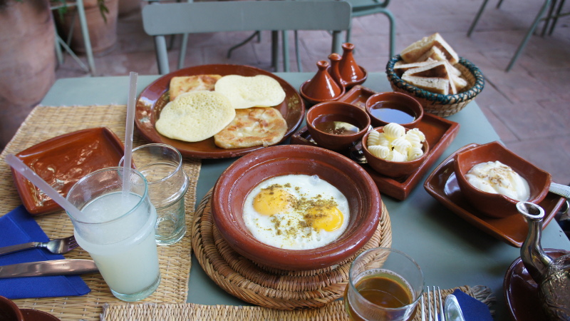 Breakfast Riad Morocco
