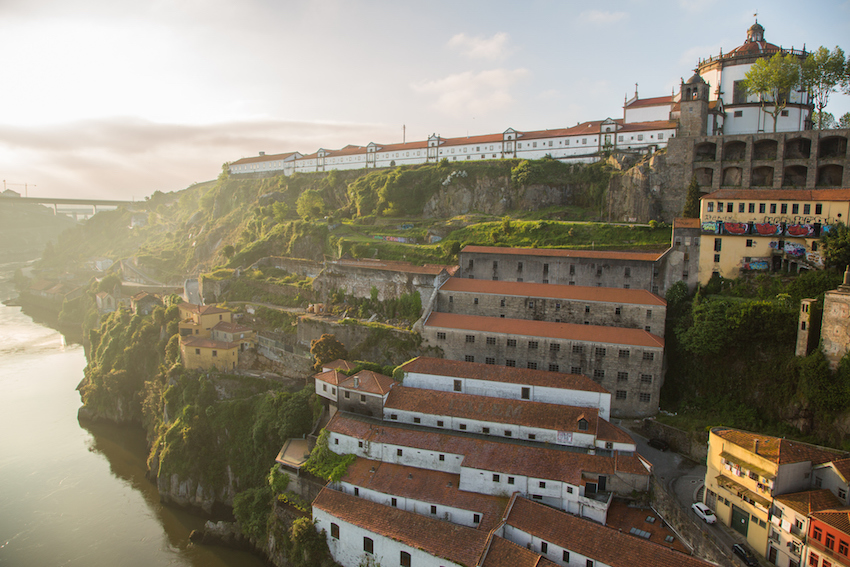 Portugal terraced area Douro