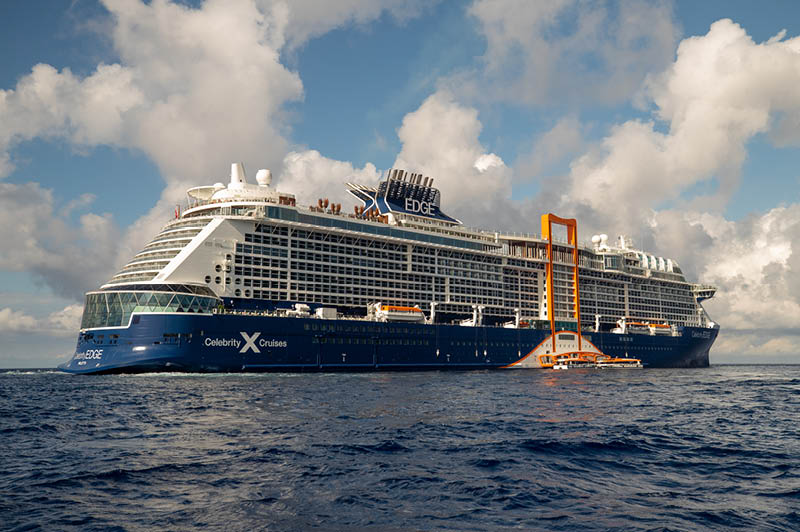 Celebrity Edge (image courtesy of Celebrity Cruises)