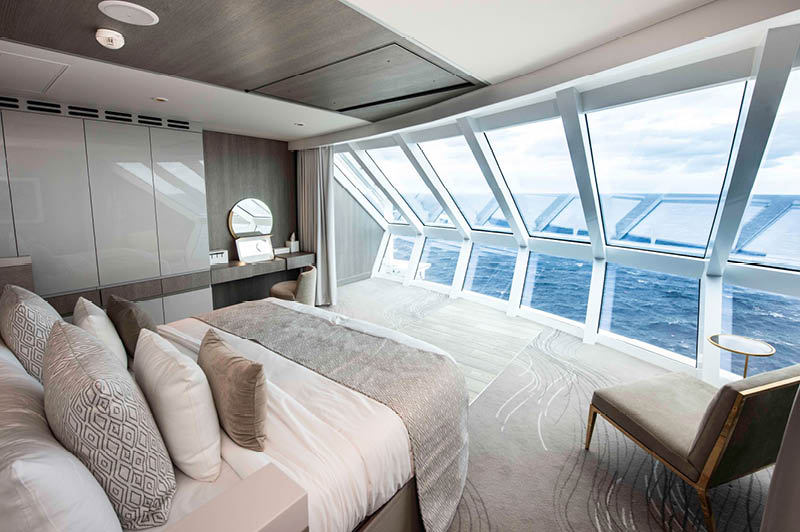 Celebrity Edge, Iconic Suite (image courtesy of Celebrity Cruises)