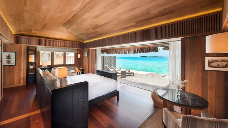 Conrad Bora Bora Nui Overwater bungalow