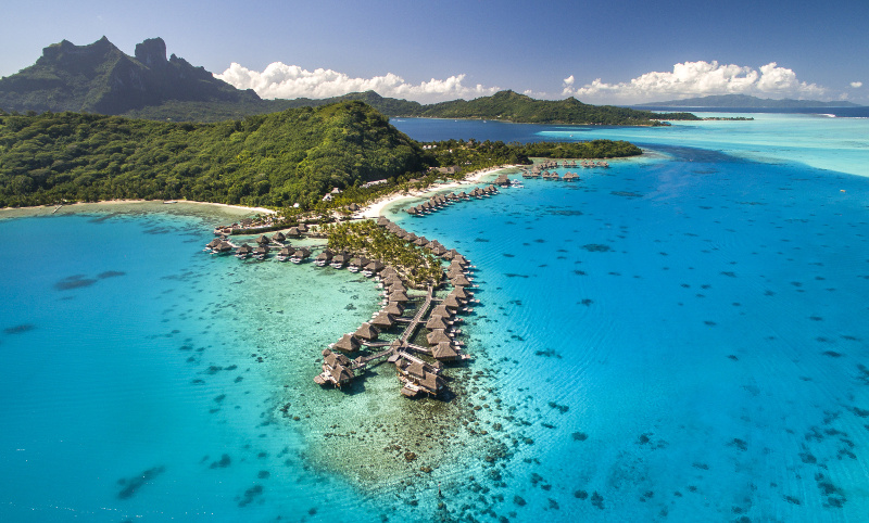 Conrad Bora Bora Nui Aerial HR