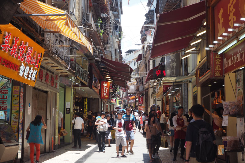 Eating street, Macao