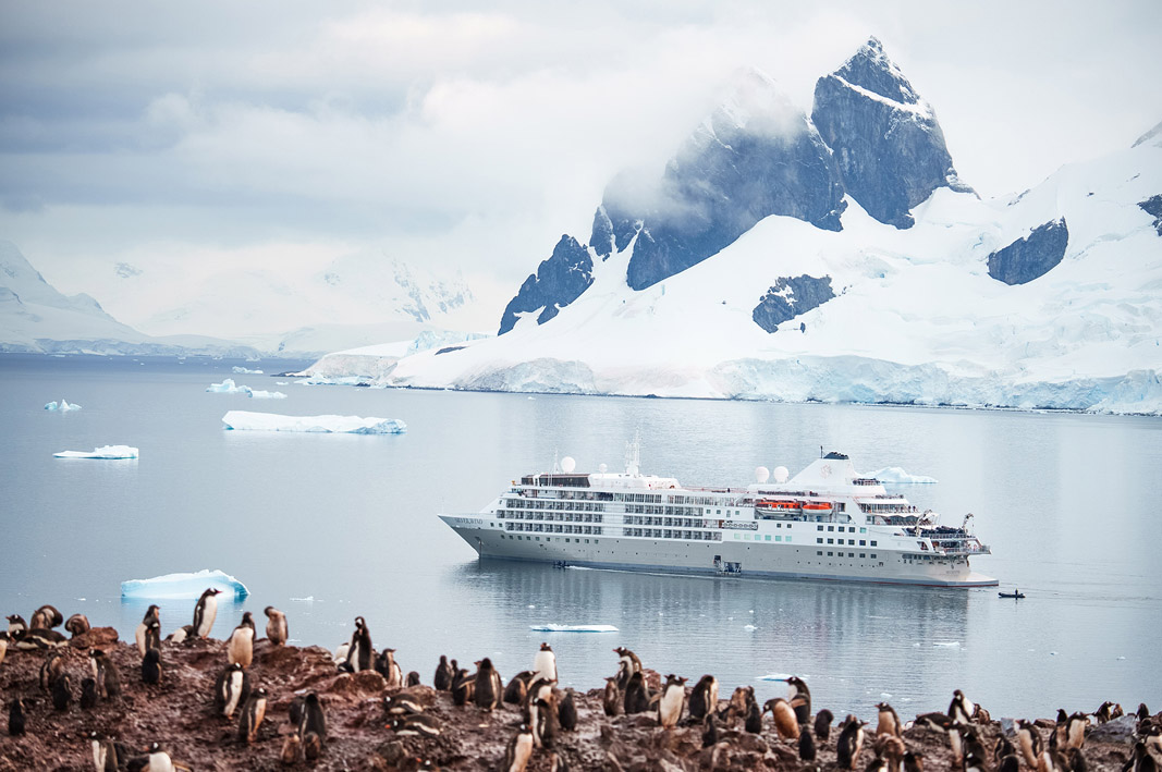 Silver Wind in Antarctica