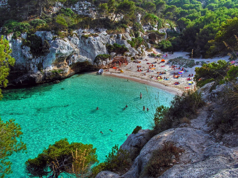 Cala Macarelleta on Menorca