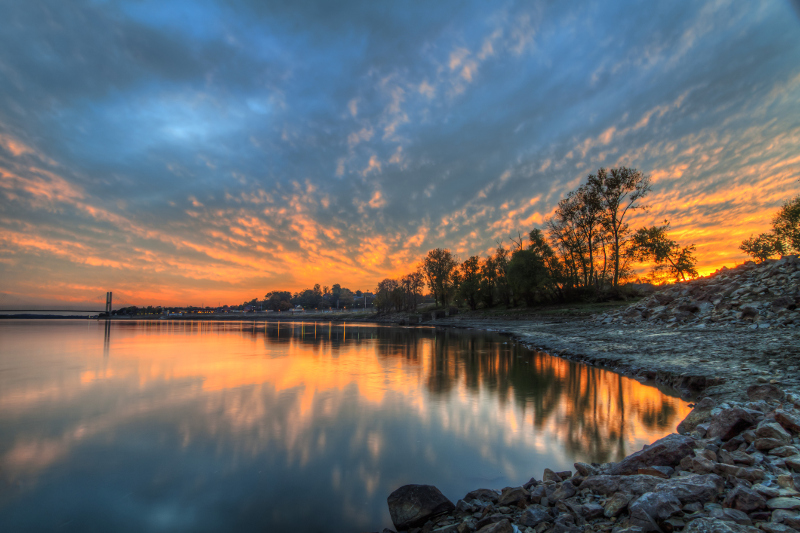 Mississippi River in Cape Girardeau Missouri