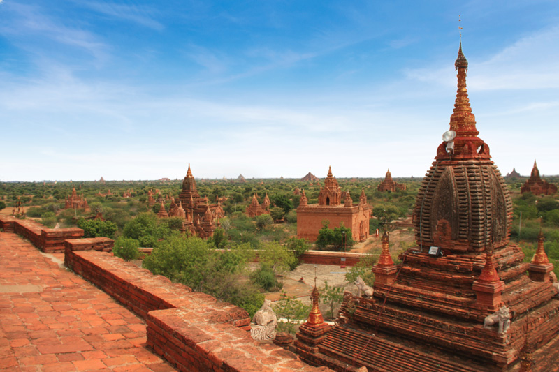 Experience the magnificent landscapes and temples of Bagan as you cruise the mighty Irrawaddy River.