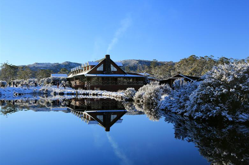 Peppers Cradle Mountain Lodge Lodge in Winter