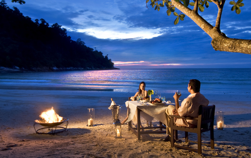 Private dinners at Emerald Bay, Pangkor Laut