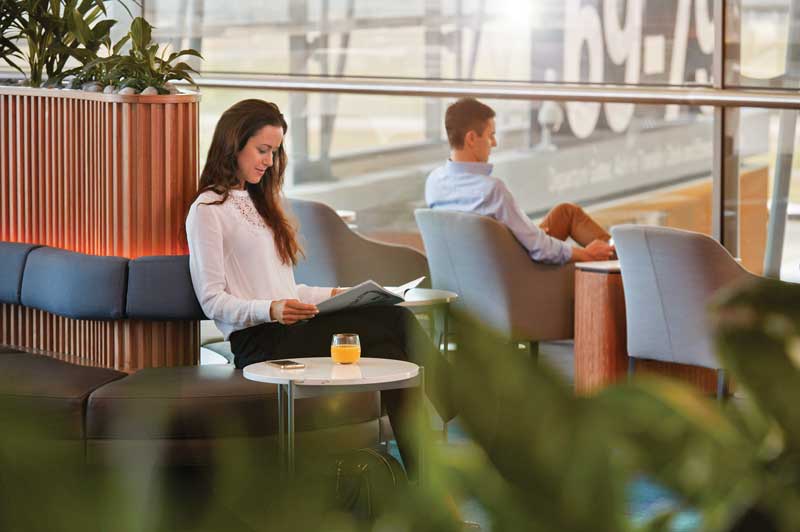 Qantas Lounge, Brisbane International Airport