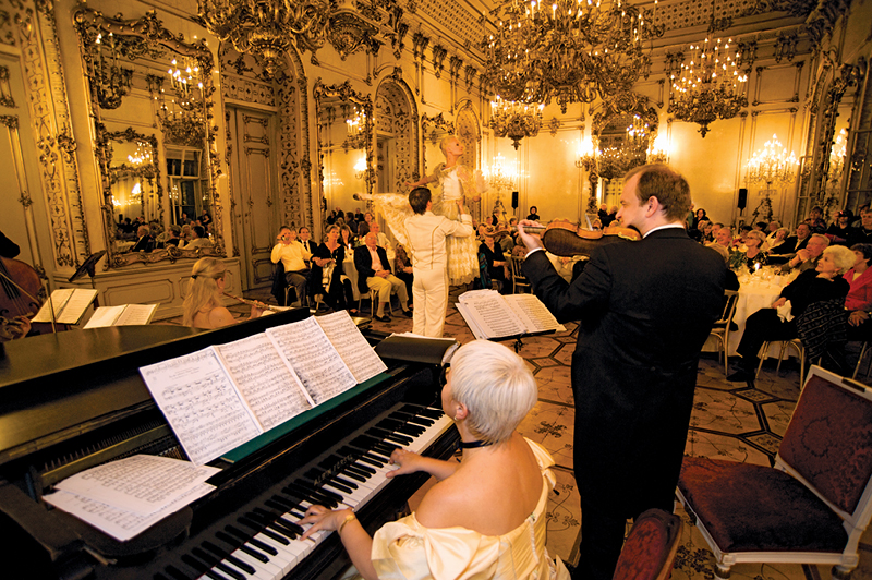 Musicians at Palavicini Dinner