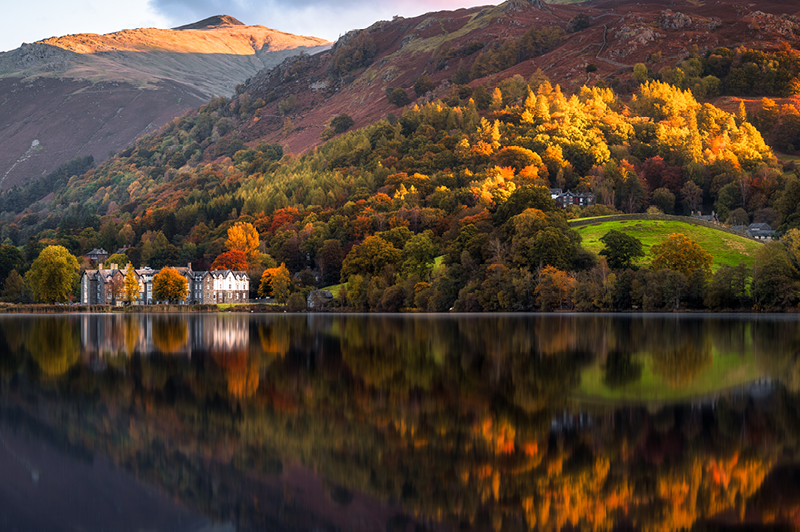 Grasmere, Lake District – a village Wordsworth (a romantic poet) described as “the loveliest spot that man hath ever found”.