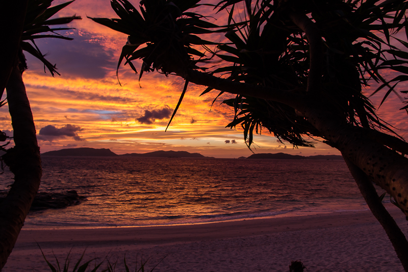 Sunset from the Kerama Islands