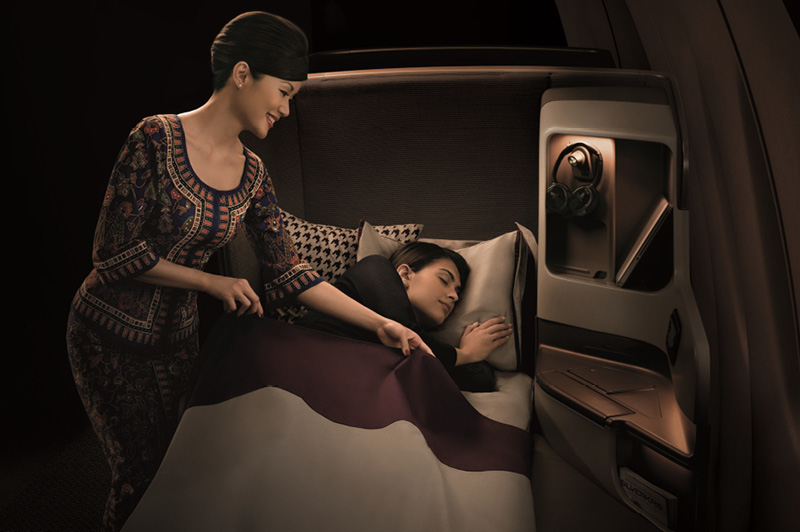 Business Class on the Singapore Airlines 777-300ER aircraft