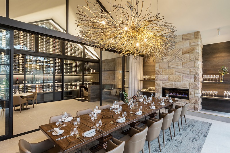 Private dining at eRemo Restaurant, Spicers Guesthouse