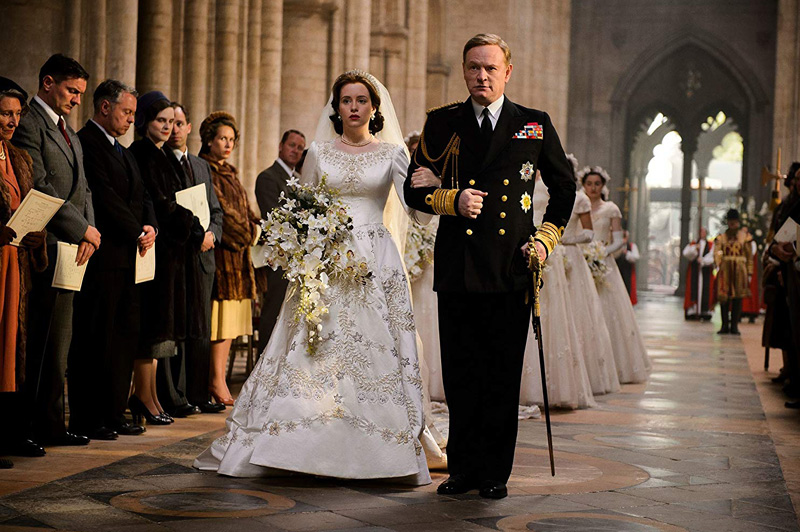 Ely Cathedral (image courtesy of The Crown / Netflix)