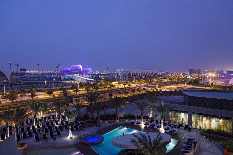 Yas Island skyline