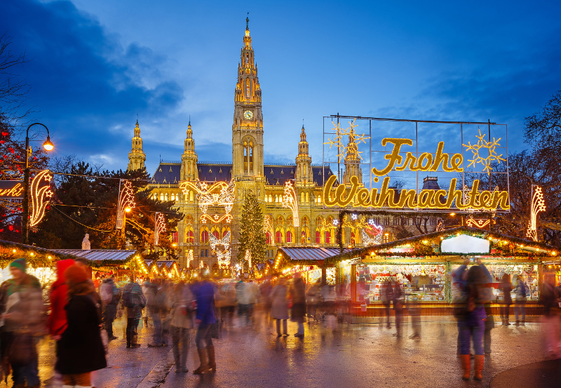  Vienna Christmas market, Austria
