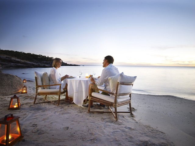 lizard island beach dining