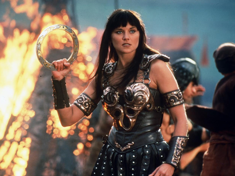 Lucy Lawless as Xena: Warrior Princess. Image: Renaissance Pictures