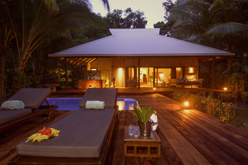 Royal Beach House. Image: Qamea Resort & Spa