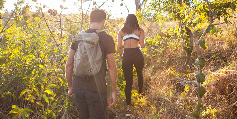 nature walk at Lizard Island 