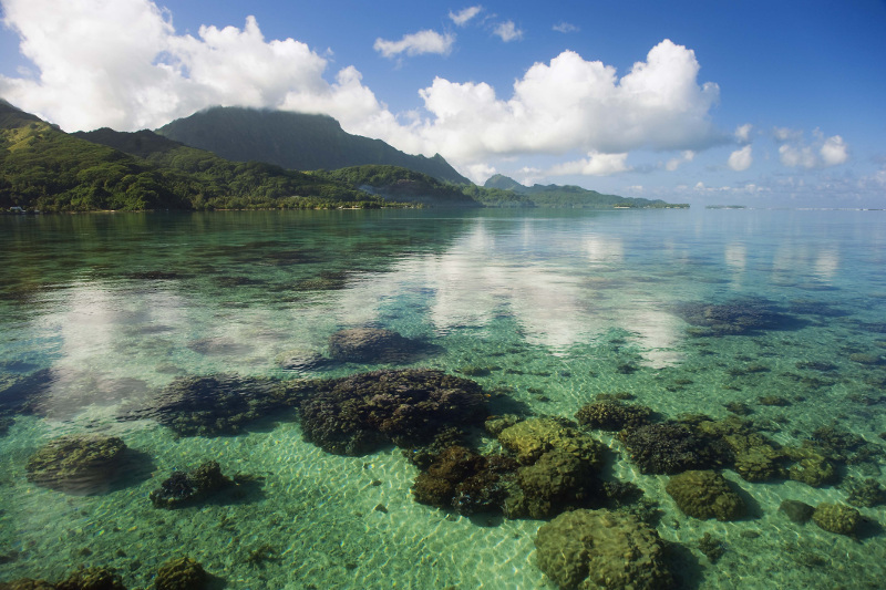 Raiatea island french polynesia