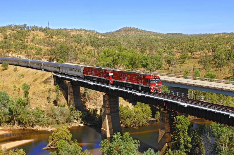 The Ghan Railway - a luxury, historic journey