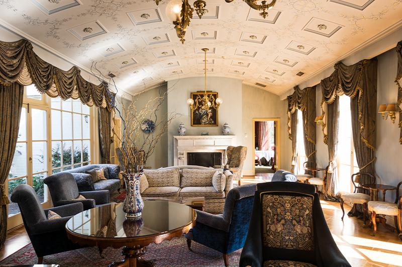 Chateau Yering Sitting Room, Yarra Valley Chateau Yering Sitting Room, Yarra Valley