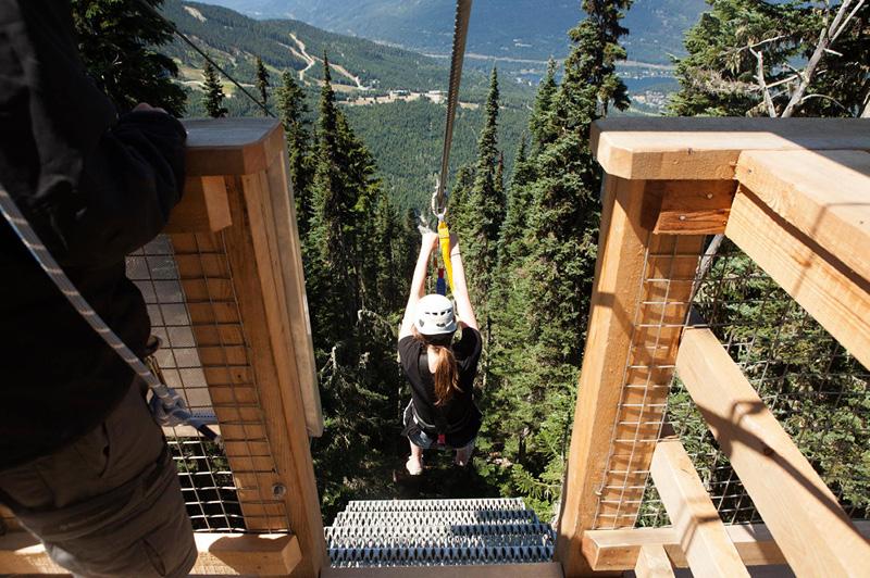 Ziptrek Eco Tours, Whistler (image courtesy of Ziptrek Eco Tours) Ziptrek Eco Tours, Whistler (image courtesy of Ziptrek Eco Tours)