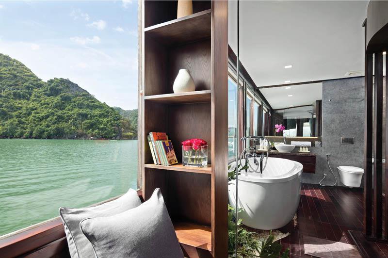 Orchid Luxury Cruise sailing Ha Long Bay Orchid Luxury Cruise sailing Ha Long Bay