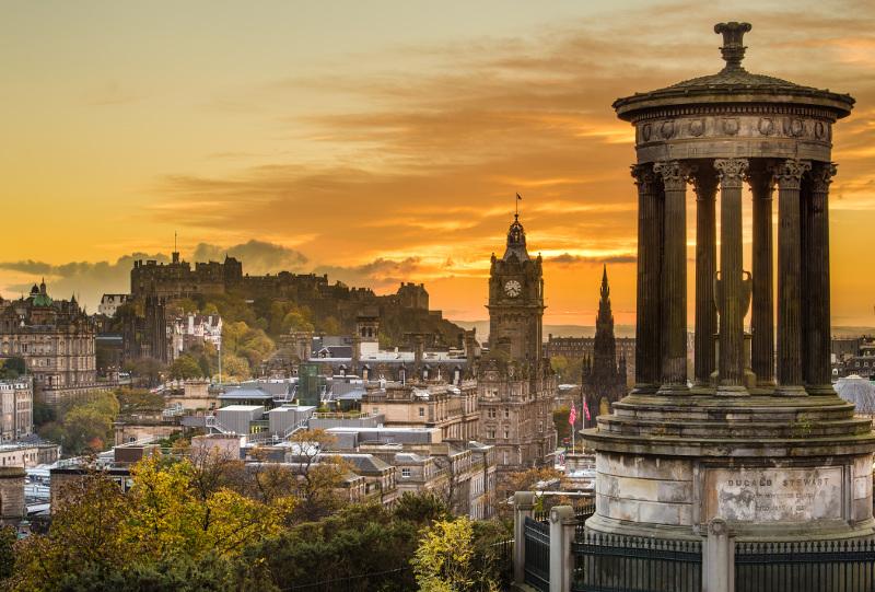 Edinburgh's charming, historic skyline