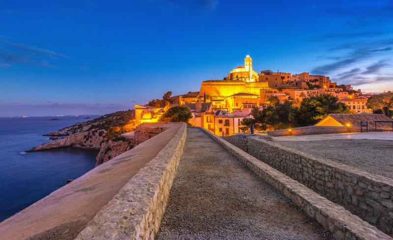 Entrance to Dalt Vila, Ibiza
