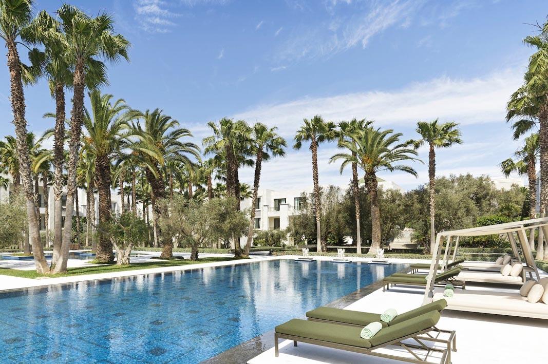 Ritz-Carlton Rabat, Dar Es Salam's outdoor pool. Ritz-Carlton Rabat, Dar Es Salam's outdoor pool.