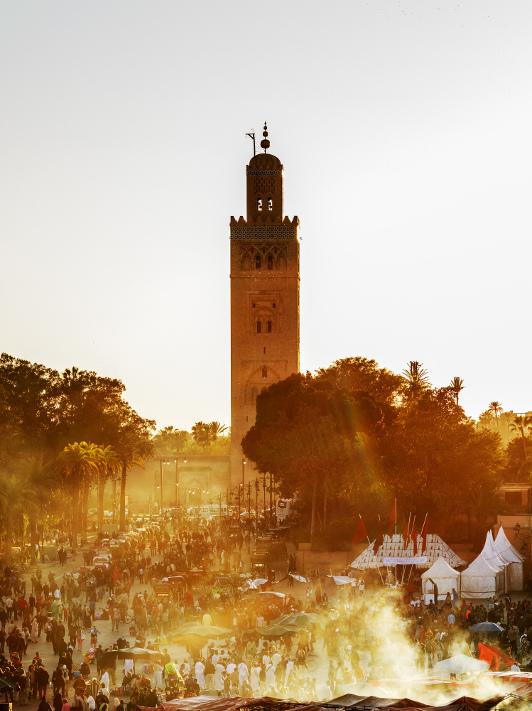 Marrakech sunset