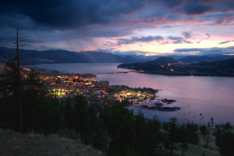 Okanagan Lake BC Canada