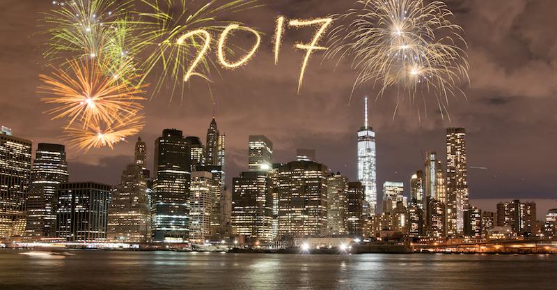New York Skyline at NYE