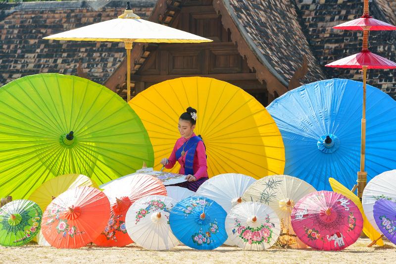 Thailand Umbrella Festival