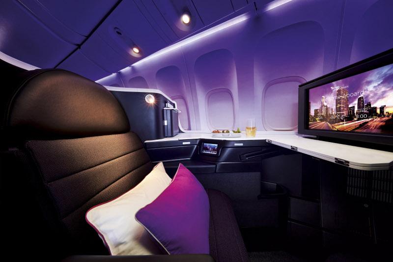 Virgin Business Class Seat