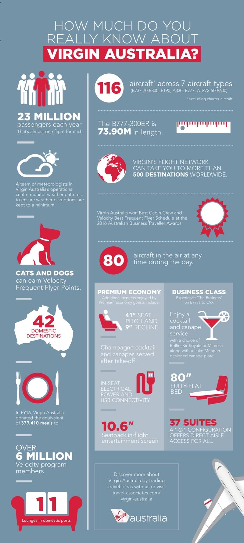 Virgin Australia Infographic