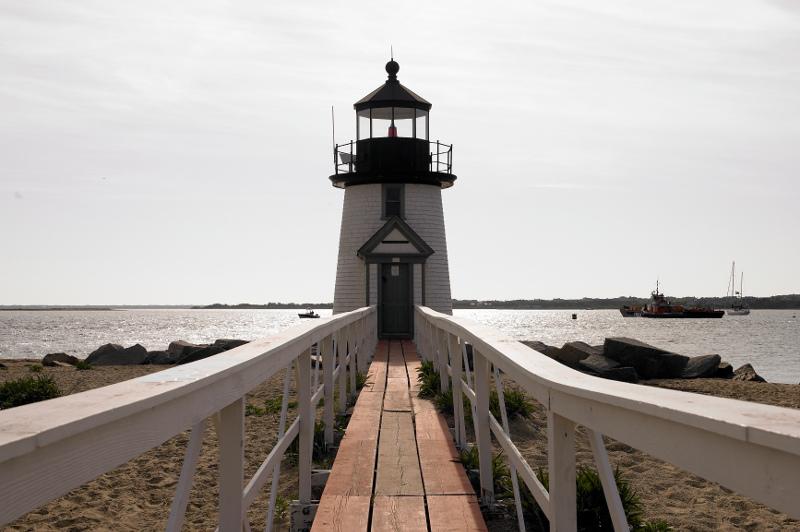 A lighthouse in nantucket